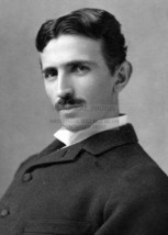 NIKOLA TESLA PORTRAIT AC POWER INVENTOR ENGINEER FURTURIST 1890 5X7 PHOTO - £6.92 GBP