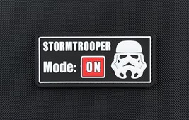 3D PVC STORMTROOPER MODE ON Star Wars Rogue One First Order Morale Patch... - $6.76