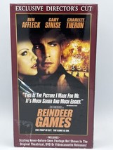 REINDEER GAMES (VHS, 2000) Directors Cut Ben Affleck Gary Sinise New Sea... - £7.39 GBP