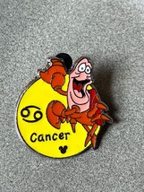 Disney Trading Collector’s Hidden Mickey 4of 26 Enamel CANCER Zodiac Symbol Silv - £7.46 GBP