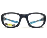 Rec Specs Athletic Goggles Frames REPLAY 636 Matte Blue Wrap 55-20-130 - $70.06