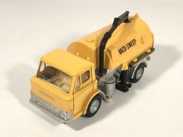 Dinky Toys Johnson Road Sweeper Rare Yellow Vacu Sweep Brush Car Made In England - $141.07