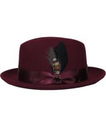 Men Bruno Capelo Hat Australian Wool Crushable Center Dent Florence FL52... - $134.46 CAD