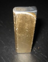 Vintage PARKER gold Tone Automatic Gas Butane Torch Lighter - £9.58 GBP