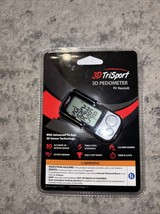 3D Trisport walking 3D Pedometer -By Realalt - W/ Clip &amp; Lanyard 30 Days... - $22.99