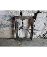 Old Retro Primitive Wooden Hand Carved Picture Frame of 19th. - $62.77 CAD