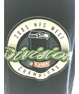 Vintage 2005 Seattle Seahawks T-Shirt Medium Graphic NFC West Cotton SKU... - $6.88