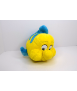 Disney The Little Mermaid Flounder Plush 11&quot; Stuffed Animal Plastic Eyes... - £10.30 GBP