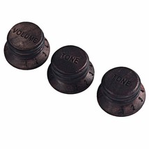 JD.Moon 3 in 1 Wood Guitar Speed Knobs for Guitar Bass Parts Volume Tone... - £10.73 GBP