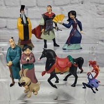 Disney Mulan Figures Lot of 9 Collectible Toys  - £23.64 GBP