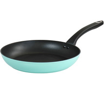 Martha Stewart Everyday 11in Nonstick Aluminum Frying Pan in Turquoise - £34.94 GBP