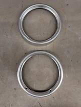 1964 Chevy Impala Belair Biscayne Headlight Bezels Buckets Trim Rings Mo... - $54.63