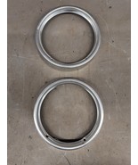 1964 Chevy Impala Belair Biscayne Headlight Bezels Buckets Trim Rings Mo... - $1,021.25 MXN
