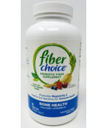 Fiber Choice Prebiotic Supplement Bone Health Calcium Vitamin D3 90 Chew... - $467.85 MXN