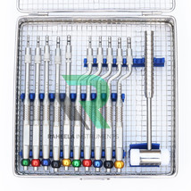  Sinus Lift Osteotomes Kit Straight Off Set Convex - £62.57 GBP