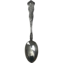 Vintage French France Souvenir Spoon Silverplate Crest Logo Teaspoon Restaurant - $23.17