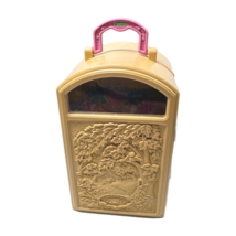 Fisher-Price Briarberry Doll Case Wardrobe Closet 14 inch Brown Mattel 1999 - £29.78 GBP