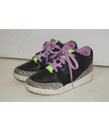Size 12C Nike Air Jordan 3 Retro (PS) Electric Green Kids Shoes DA2306-003 - $53.91 CAD