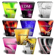 EDM MEGA Bundle - 10 Large Essentials WAVE Samples/Loops Studio Libraries - £39.30 GBP