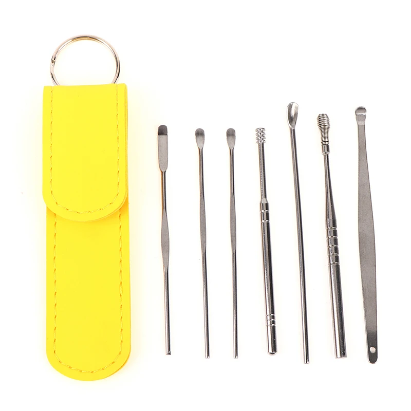 7PCS Earpick Ear Cleaner  Removal Tool Earpick Sti Ear Remover Curette E... - $40.50