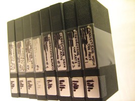 Set Of 8 Vhs Connecting With The Arts Workshop For Middle Grade Teachers [Z13c] - £219.38 GBP