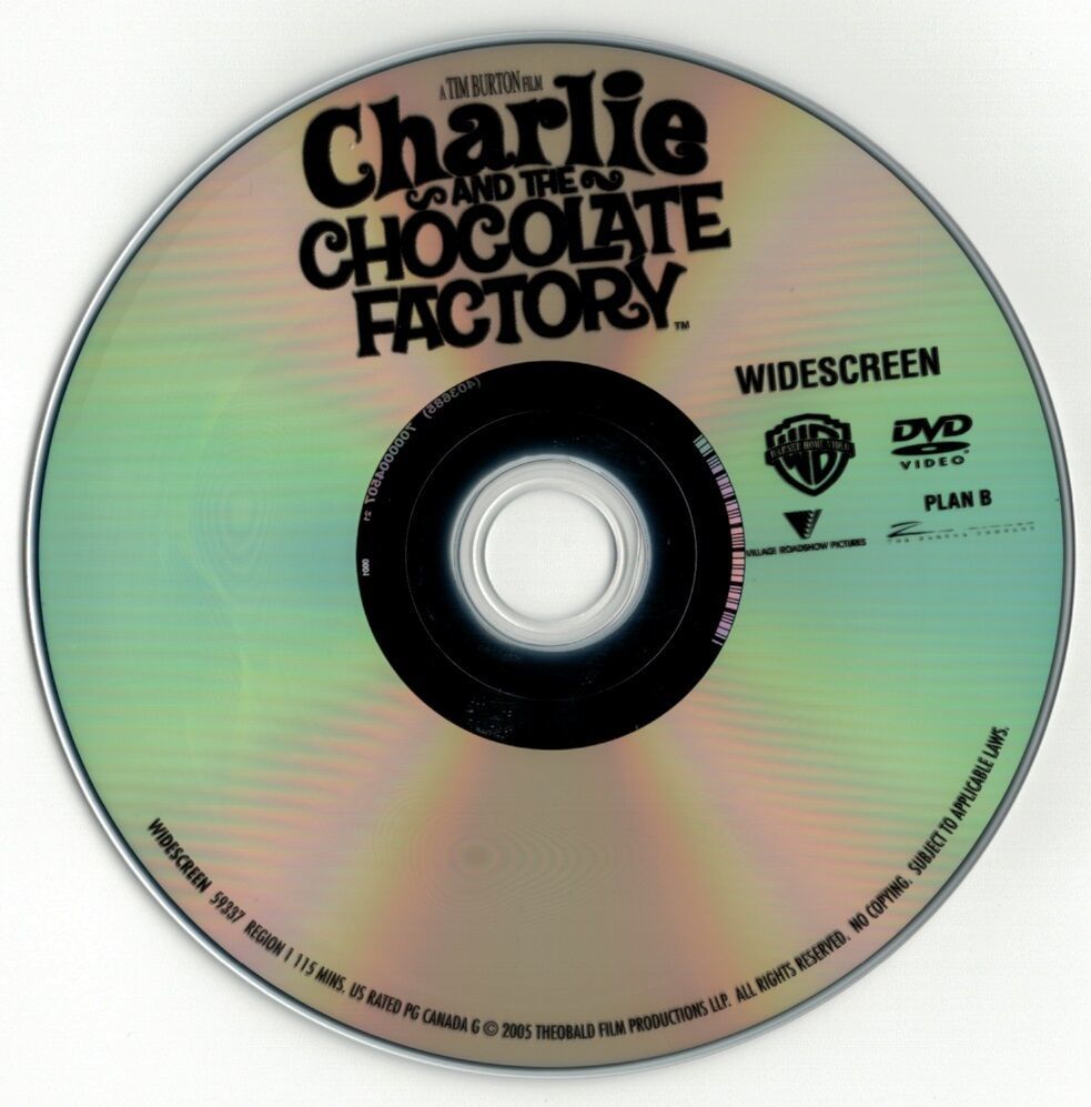 Charlie and the Chocolate Factory (DVD disc) and 14 similar items