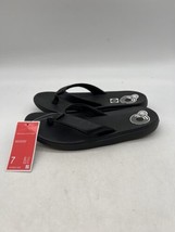 Nike Women&#39;s Bella Kai Slip On Thong Sandals Black/Pink #AO3622-001 Size 7 - £23.98 GBP