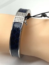 Ann Taylor navy and rhinestone bracelet - $19.55