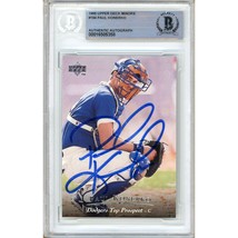 Paul Konerko Los Angeles Dodgers Auto 1995 Upper Deck Minors BAS Auth Autograph - $199.99