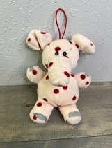 Rudolph and the Island of Misfit Toys 6&quot; ~ Plush Spotted Elephant~ Red P... - £27.24 GBP