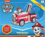 Paw Patrol Marshall &amp; Fire Engine Set Spin Master Nickelodeon - $14.24