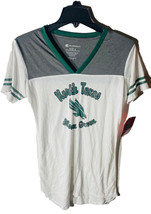COLOSSEUM Donna North Texas Mean Verde Pipeline T-shirt Con Scollo A V Grande - £15.44 GBP