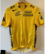 MENS Small Le Tour De France Nike Credit Lyonnais Polyester Cycling Jersey - $33.93 CAD