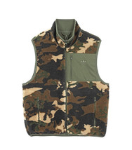 Adidas Graphics Camo Reversible Fleece Men&#39;s Vest Apparel Asian Fit NWT ... - £86.25 GBP