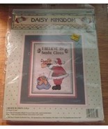 I Believe in Santa Claus Daisy Kingdom Cross-Stitch Kit Bucilla Christma... - £7.93 GBP