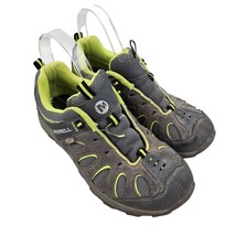 Merrell Shoes Boys Youth 4M Gray Yellow Sneakers Activewear Athletic Chameleon - $26.73