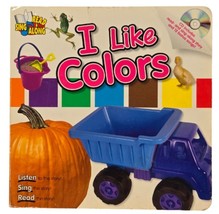I Like Colors Read &amp; Sing Along Hardcover Book (CD not included) Pre-Owned - $92.08 MXN