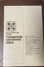 Thompson Chain-Reference Bible NIV Red Letter Edition 1983 Kirkbride Leather - £118.70 GBP