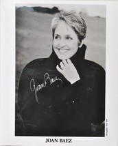 JOAN BAEZ SIGNED Photo - Diamonds &amp; Rust, There but for Fortune, The Night They  - £117.73 GBP