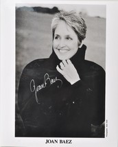 JOAN BAEZ SIGNED Photo - Diamonds &amp; Rust, There but for Fortune, The Nig... - $203.99 CAD