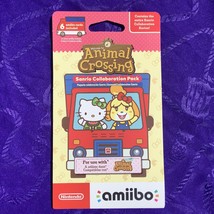 Sanrio Hello Kitty Collaboration Animal Crossing Amiibo Cards 6 Count - $12.50