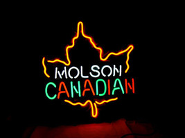 Molson Canadian Beer Neon Sign 16&quot;x14&quot; - £110.78 GBP