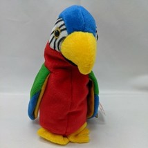 TY Beanie Baby Jabber The Parrot With Tag - $10.02