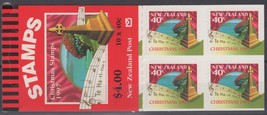 ZAYIX- New Zealand 1458a MNH Booklet Pane Christmas Tree Cross Seasonal - £3.90 GBP