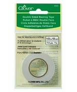 Clover Double Sided Basting Tape 1/2&quot; Wide Sold by the 7.5-Yard Roll M20... - £4.29 GBP