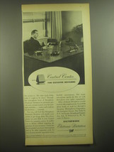 1945 Dictaphone Electronic Dictation Ad - Control center for executive decisions - £14.73 GBP