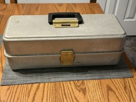 Vintage UMCO 175A  Aluminum 3 Tray Tackle Box ~ Minnesota ~ 17” x 7” x 6” - £24.97 GBP