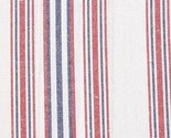 Printed Fabric Tablecloth 52&quot;x70&quot;Oblong,PATRIOTIC USA RED,WHITE&amp;BLUE STR... - £23.48 GBP
