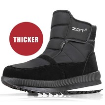 2021 Men Boots High Quality Winter Shoes Men Unisex Ankle Boots Waterproof Non-s - £57.31 GBP