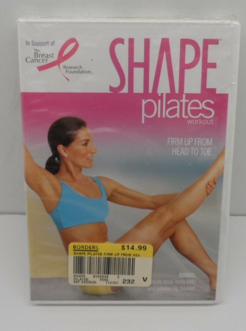 Shape Pilates Workout Firm Up From Head to Toe DVD Exercise w/Lizbeth Ga... - $1.89